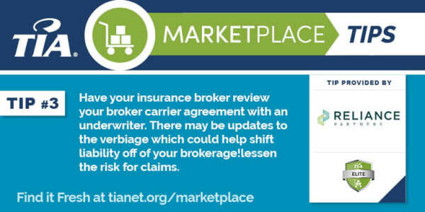 003-Have Your Insurance Broker Review Your Carrier Agreement With An Underwriter