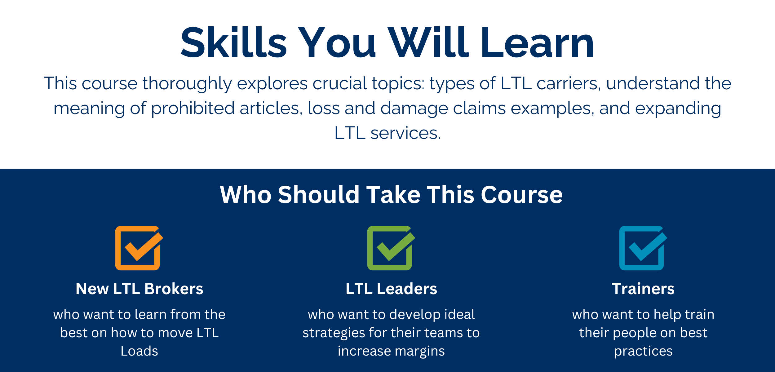 LTL Skills & Audience